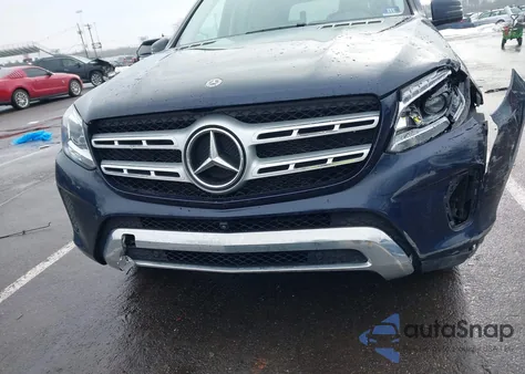 2018 Mercedes-Benz Gls 450 4Matic z USA, uszkodzony, nr VIN 4JGDF6EE6JB031763